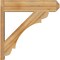 Ekena Millwork Olympic Rough Sawn Craftsman Outlooker, Western Red Cedar, 8"W x 32"D x 32"H OUT08X32X32OLY04RWR - alternate 3